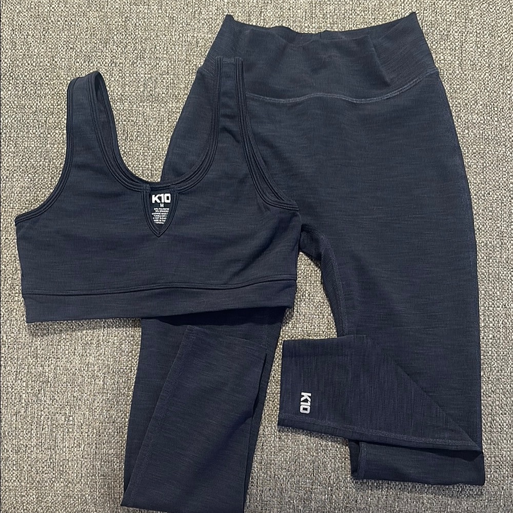 Navy Kids Leggings and Top Set